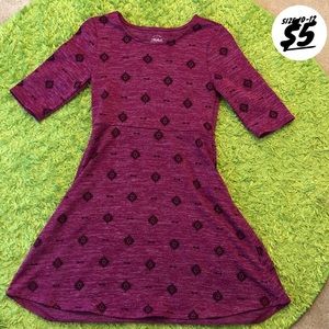 Girls purple dress